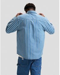 Lee Jeans - Workwear Relaxed No Pocket Button Down Shirt - Lyst