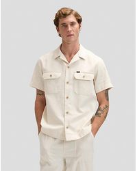 Lee Jeans - Relaxed Utility Camp Shirt - Lyst