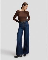 Lee Jeans - Stella Wide Leg Jean Size 24X31 - Lyst