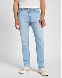 Lee Jeans - West Regular Straight Low Stretch Jean Size 26X32 - Lyst