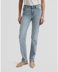 Lee Jeans - Marion Straight Jean Size 26X31 - Lyst