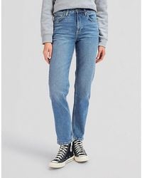 Lee Jeans - Carol High Rise Straight Jean Size 24X31 - Lyst