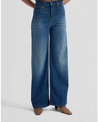 Lee Jeans - Stella Wide Leg Jean Size 24X31 - Lyst