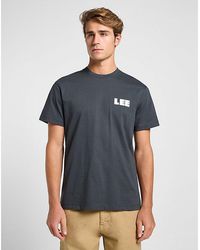 Lee Jeans - Workwear Relaxed Graphic Tee - Lyst