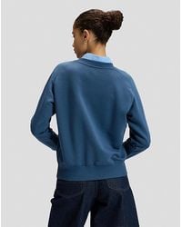 Lee Jeans - Relaxed Raglan Crew Sweatshirt - Lyst