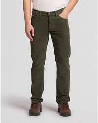 Lee Jeans - Daren Regular Straight Corduroy Trousers Size 29X32 - Lyst