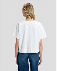 Lee Jeans - Relaxed Cropped Tee - Lyst