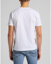 Lee Jeans - Regular Patch Logo Short Sve Tee - Lyst