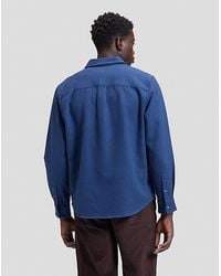 Lee Jeans - Workwear Relaxed No Pocket Button Down Shirt - Lyst