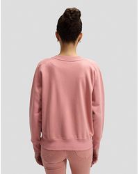 Lee Jeans - Relaxed Raglan Crew Sweatshirt - Lyst