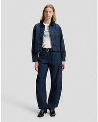 Lee Jeans - Relaxed Cropped Chore Jacket - Lyst
