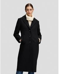 Lee Jeans - Relaxed Long Wool Coat - Lyst