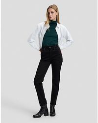 Lee Jeans - Carol High Rise Straight Jean Size 24X31 - Lyst