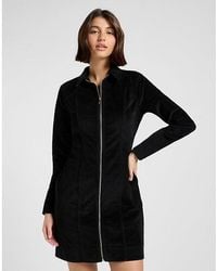Lee Jeans - Slim Zip Front Dress - Lyst