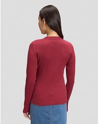 Lee Jeans - Slim Long Sve Waffle Henley Tee - Lyst