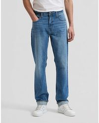 Lee Jeans - Haden Relaxed Selvedge Denim Jean Size 26X32 - Lyst