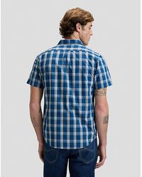 Lee Jeans - Regular Short Sve Button Down Shirt - Lyst