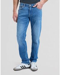 Lee Jeans - Daren Regular Straight Medium Stretch Jean Size 28X32 - Lyst