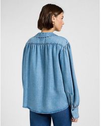 Lee Jeans - Regular Statement Collar Shirt - Lyst