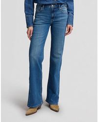 Lee Jeans - Lana Mid Rise Bootcut Jean Size 24X31 - Lyst