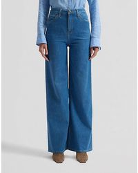 Lee Jeans - Stella Wide Leg Jean Size 24X31 - Lyst