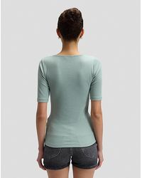 Lee Jeans - Slim Squared Neck Tee - Lyst