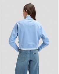 Lee Jeans - Relaxed Zip Up Sweatshirt - Lyst