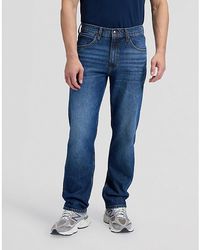Lee Jeans - West Regular Straight Low Stretch Jean Size 28X32 - Lyst