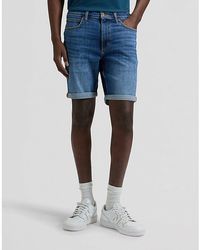 Lee Jeans - Rider Slim Short - Lyst