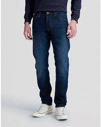 Lee Jeans - Daren Regular Straight Low Stretch Jean Size 30X30 - Lyst