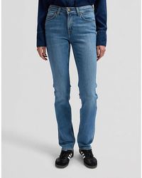 Lee Jeans - Marion Straight Jean Size 26X31 - Lyst