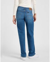 Lee Jeans - Zoe Low Rise Straight Jean Size 24X31 - Lyst