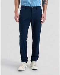 Lee Jeans - Regular Lightweight Chino Trousers Size 28X32 - Lyst