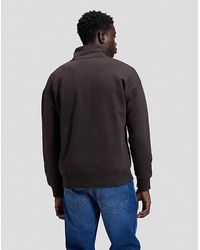 Lee Jeans - Workwear Relaxed Half Zip Sweatshirt - Lyst