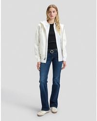 Lee Jeans - Relaxed Core Zip Through Sweatshirt - Lyst