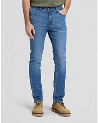 Lee Jeans - Luke Slim Low Stretch Jean Size 28X32 - Lyst