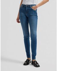Lee Jeans - Scarlett High Skinny Jean Size 25X31 - Lyst