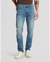 Lee Jeans - Luke Slim Tapered Medium Stretch Jean Size 28X32 - Lyst