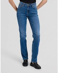 Lee Jeans - Marion Straight Jean Size 26X31 - Lyst
