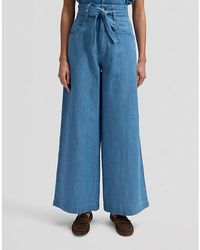 Lee Jeans - Regular Pleated Lightweight Trousers Size 24X31 - Lyst