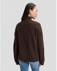Lee Jeans - Relaxed High Neck Knit Sweater - Lyst