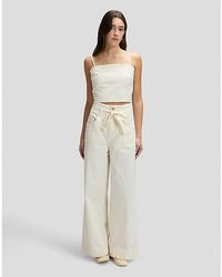 Lee Jeans - Regular Pleated Lightweight Trousers Size 24X31 - Lyst