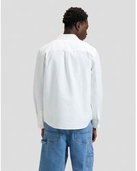 Lee Jeans - Workwear Relaxed No Pocket Button Down Shirt - Lyst