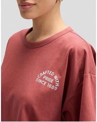 Lee Jeans - Relaxed Crafted Tee - Lyst