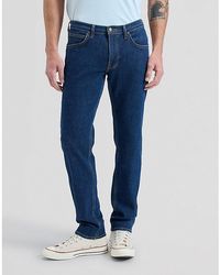 Lee Jeans - Daren Regular Straight Medium Stretch Jean Size 28X32 - Lyst