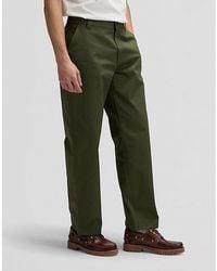 Lee Jeans - Workwear Loose Lightweight Chino Trousers Size 28X32 - Lyst