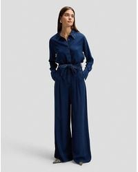 Lee Jeans - Regular Pleated Wide Leg Lightweight Jean Size 24X31 - Lyst
