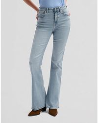 Lee Jeans - Breese Flare Jean Size 24X31 - Lyst