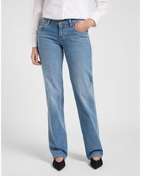 Lee Jeans - Zoe Low Rise Straight Jean Size 25X31 - Lyst