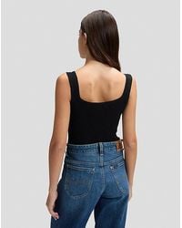 Lee Jeans - Slim Knitted Tank Top - Lyst